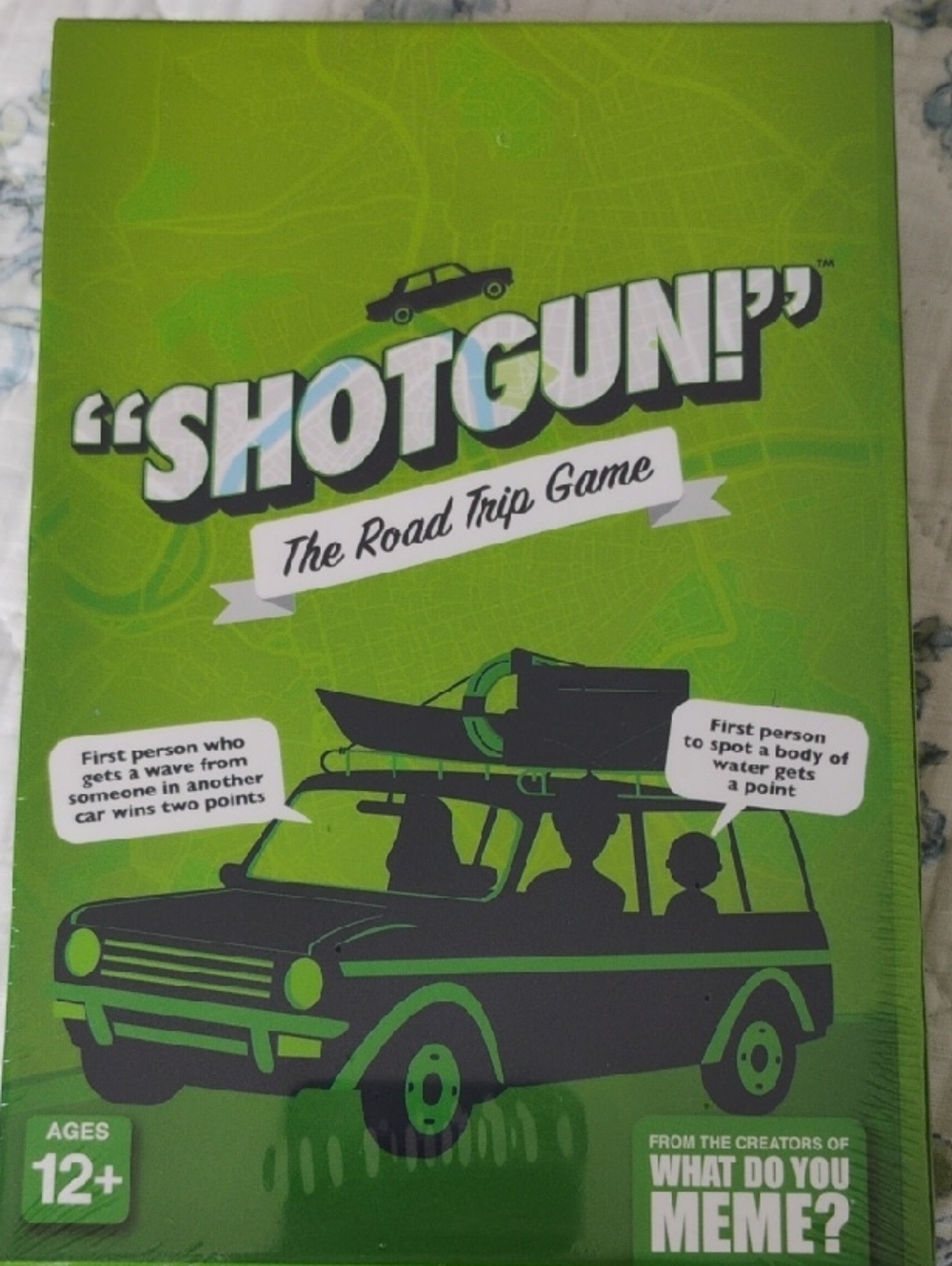 SHOTGUN! The Road Trip Game — Green Edition by